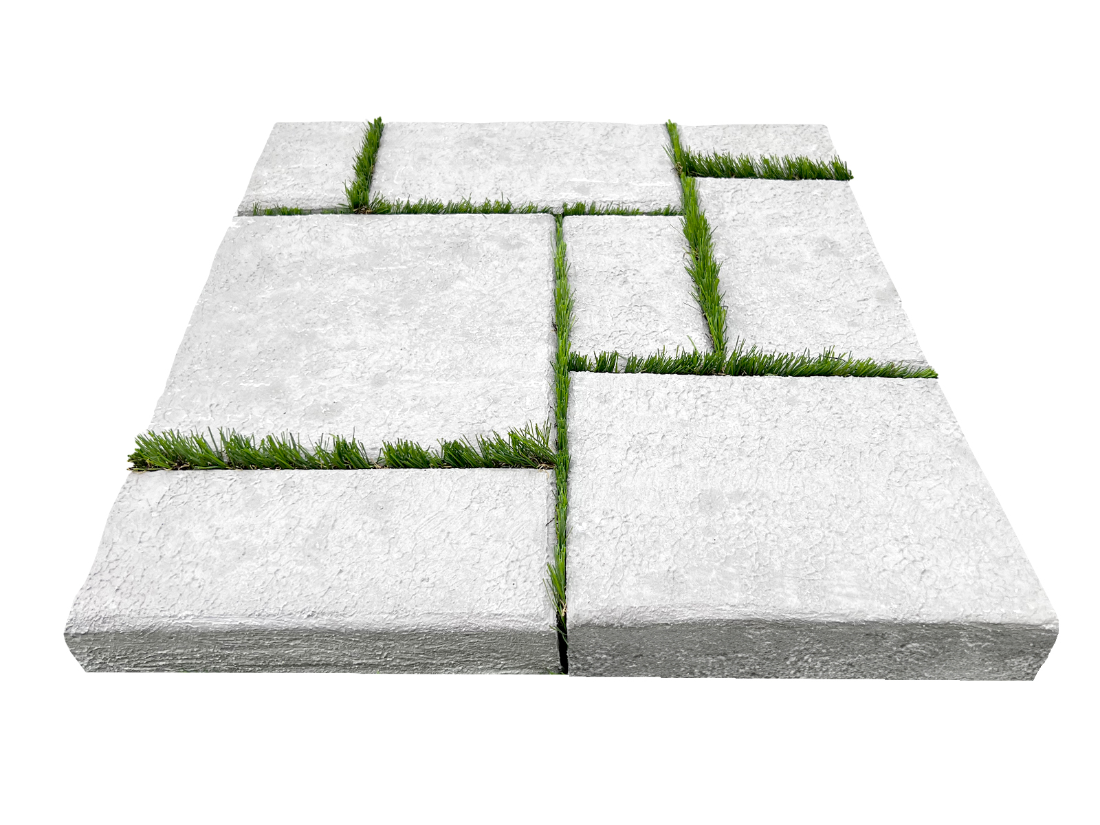 Modelo Mosaico con Pasto