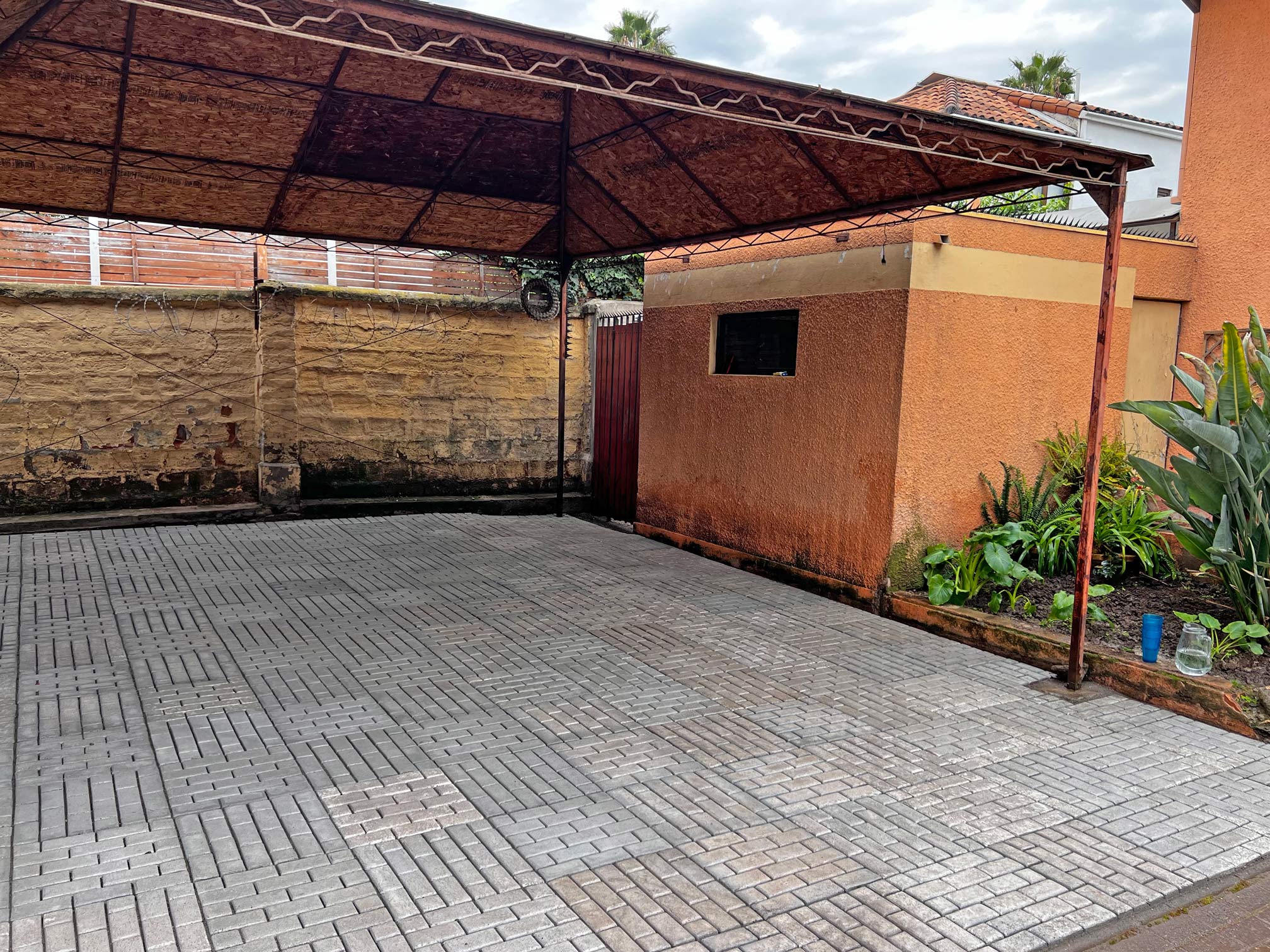 Adoquines Modulares Hilera en estacionamientos
